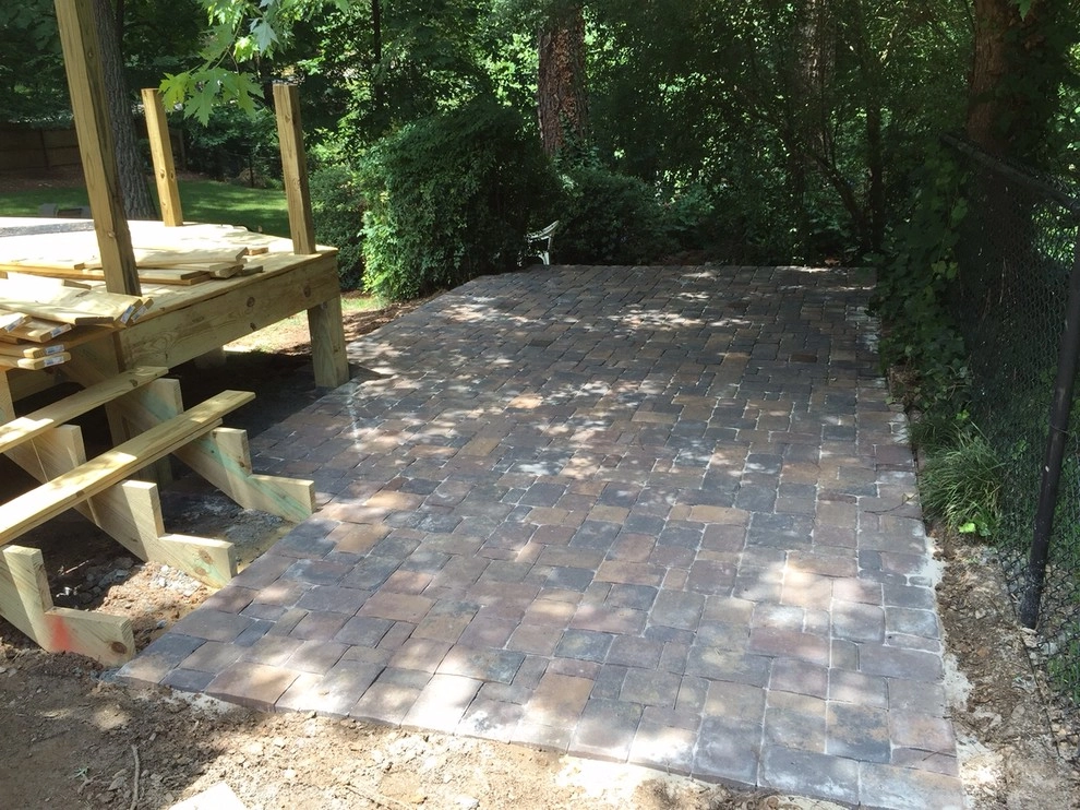 Sandy Springs Deck and Paver Patio Addition by SHM Landscape - Photo 13
