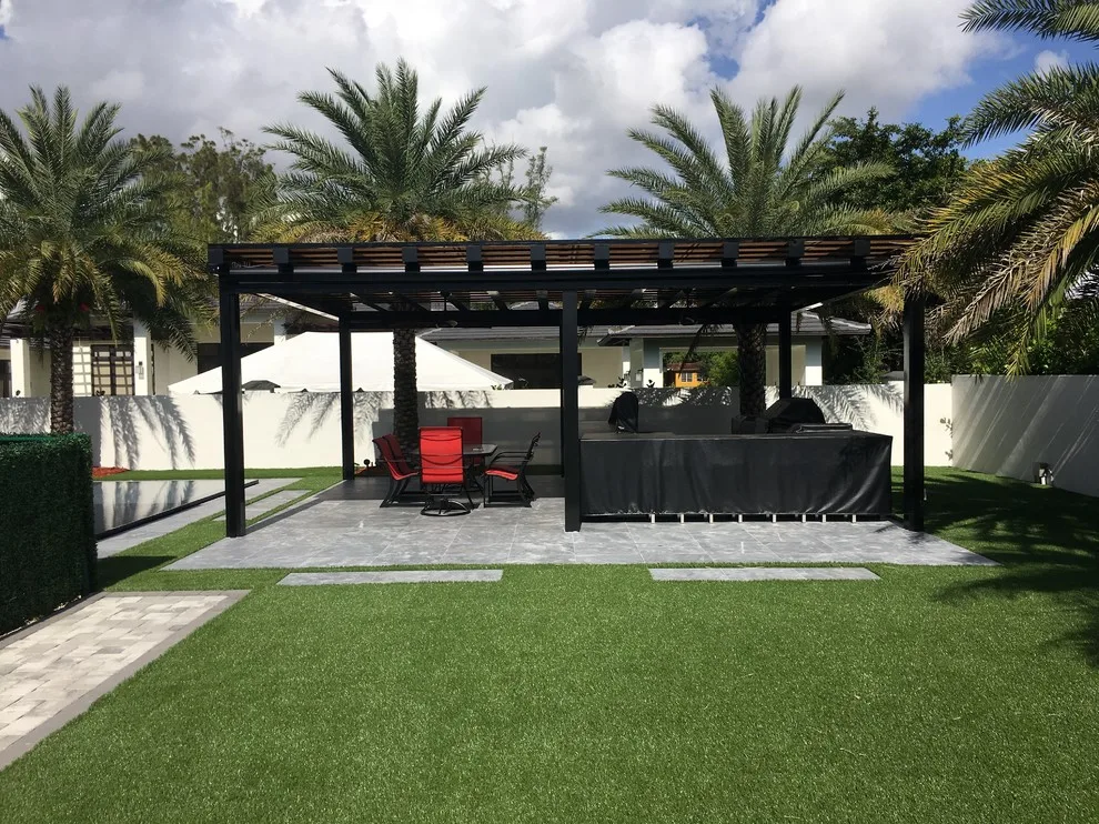 Fernandez Gazebo Project #2 - Electric Screens with Retractable Feature by Sentinel Retractable Screens, LLC - Photo 6