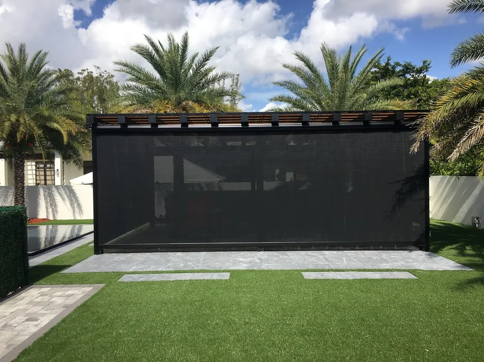 Fernandez Gazebo Project #2 - Electric Screens with Retractable Feature by Sentinel Retractable Screens, LLC - Photo 5