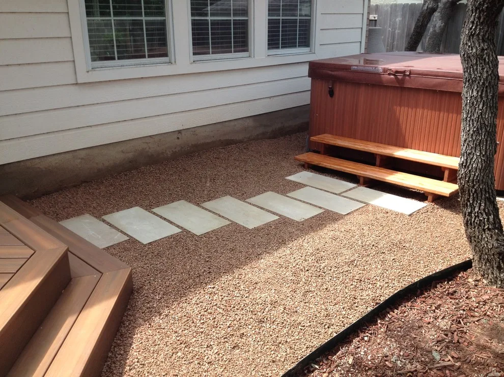 Fiberon Composite Decking with Antique Leuder Patio by Austin Add-A-Deck - Photo 2