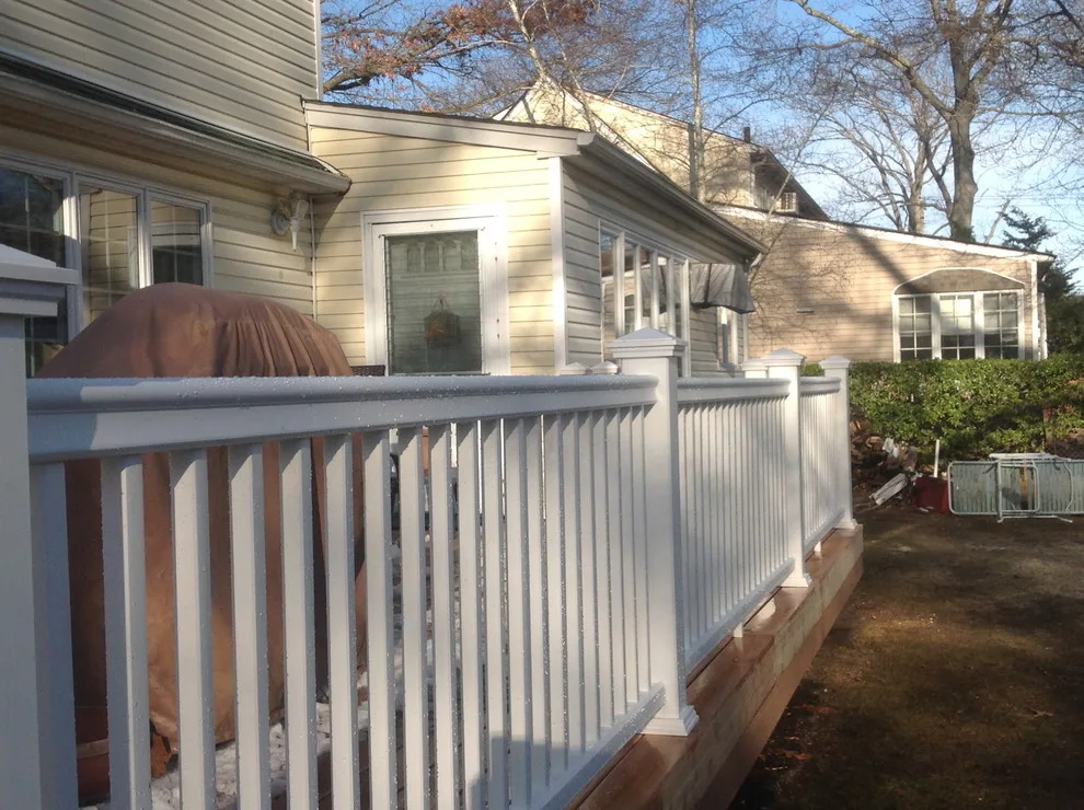Fiberon Symmetry Railing in Classic White by The Deck Guy - Photo 3