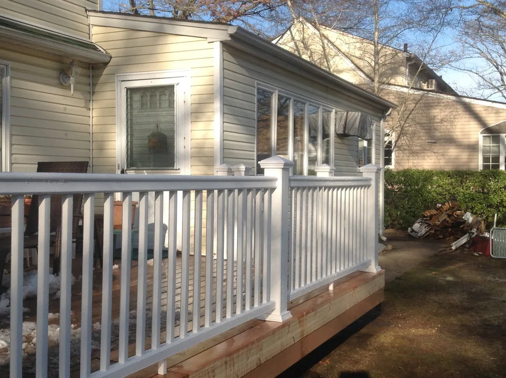 Fiberon Symmetry Railing in Classic White by The Deck Guy - Photo 2