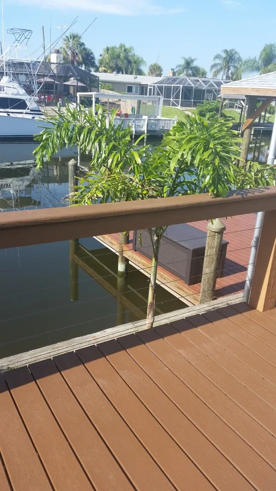 Florida Boathouse Renovation - LUX Cable Railing by LUX Materials - Photo 6