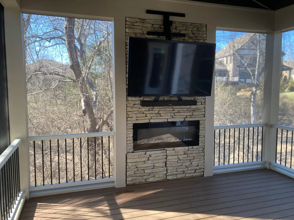 Retractable Screen Porch by Franklin Trex by Nixon Renovations - Photo 5