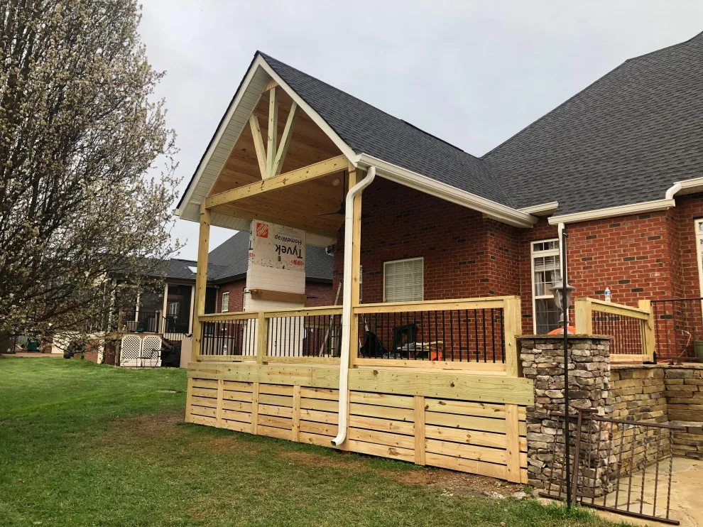 Gable expansion with terrace by Epoch Construction LLC - Photo 3