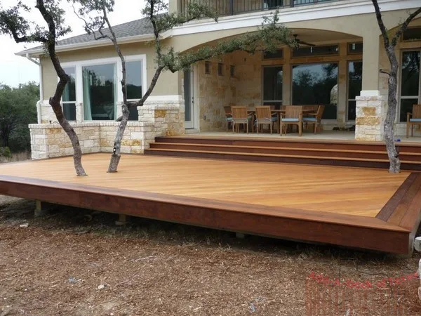 Garapa Decking with Ipe Surround by Austin Add-A-Deck - Photo 4