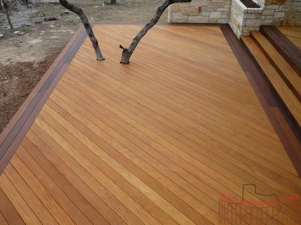 Garapa Decking with Ipe Surround by Austin Add-A-Deck - Photo 2
