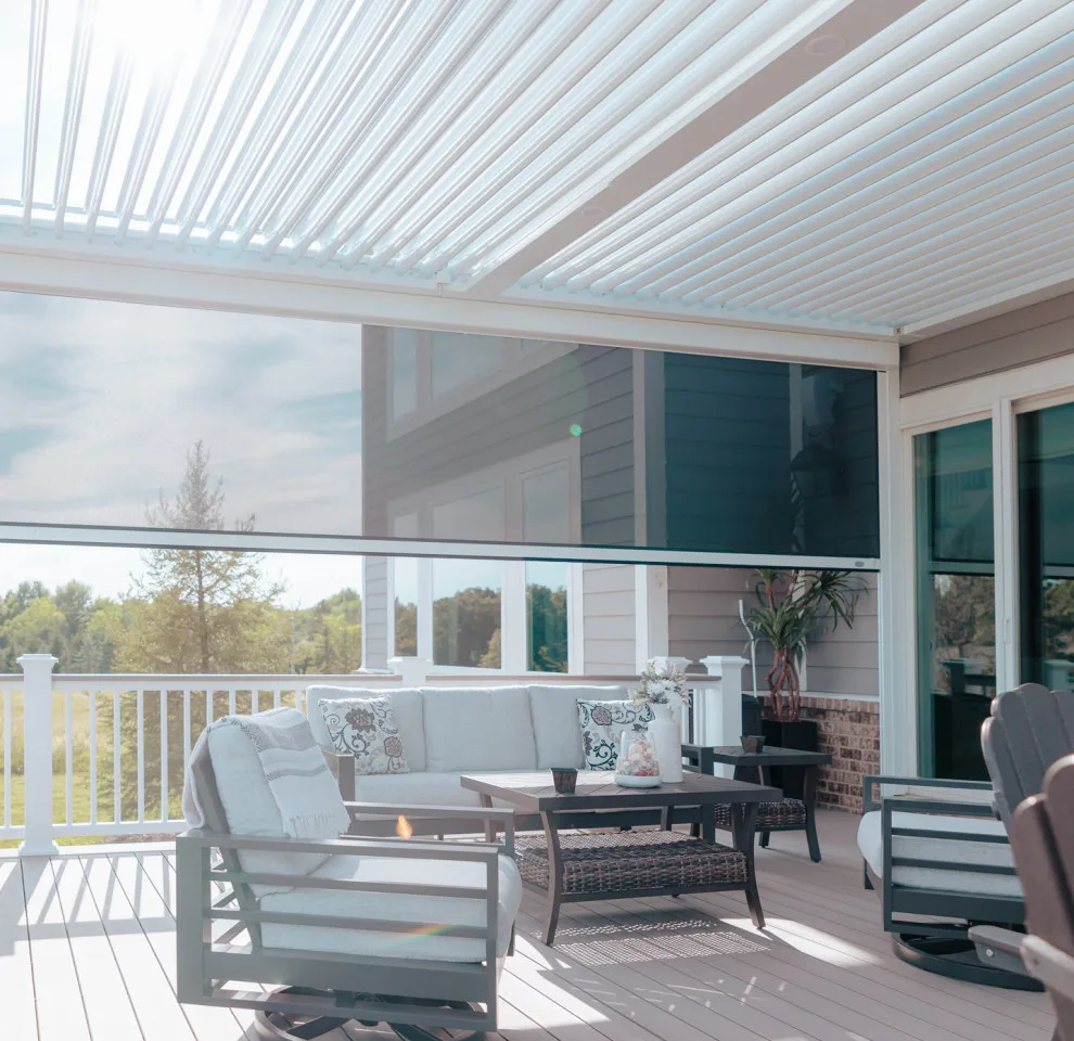 Genthe Home - Ann Arbor, MI: StruXure Adjustable Pergola & TimberTech Decking by Skyview Detroit - Photo 5
