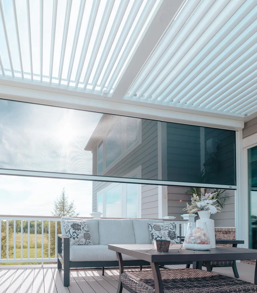 Genthe Home - Ann Arbor, MI: StruXure Adjustable Pergola & TimberTech Decking by Skyview Detroit - Photo 6