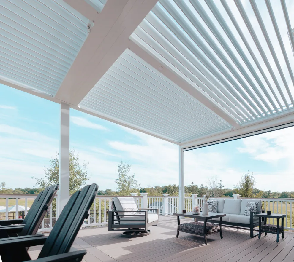 Genthe Home - Ann Arbor, MI: StruXure Adjustable Pergola & TimberTech Decking by Skyview Detroit - Photo 4