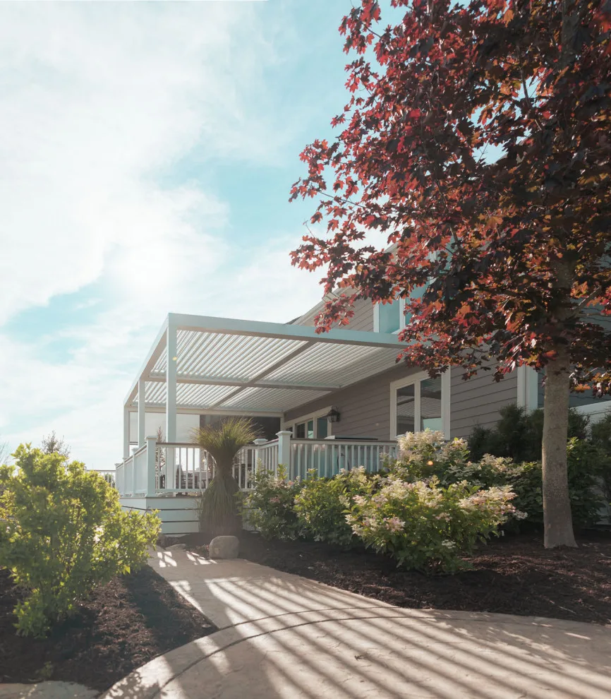 Genthe Home - Ann Arbor, MI: StruXure Adjustable Pergola & TimberTech Decking by Skyview Detroit - Photo 2