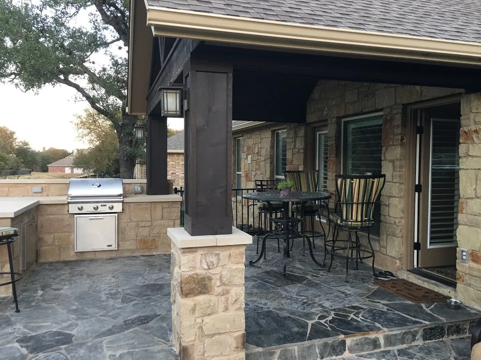 Outdoor Kitchen Patio in Georgetown, TX by Archadeck Of Austin - Photo 7