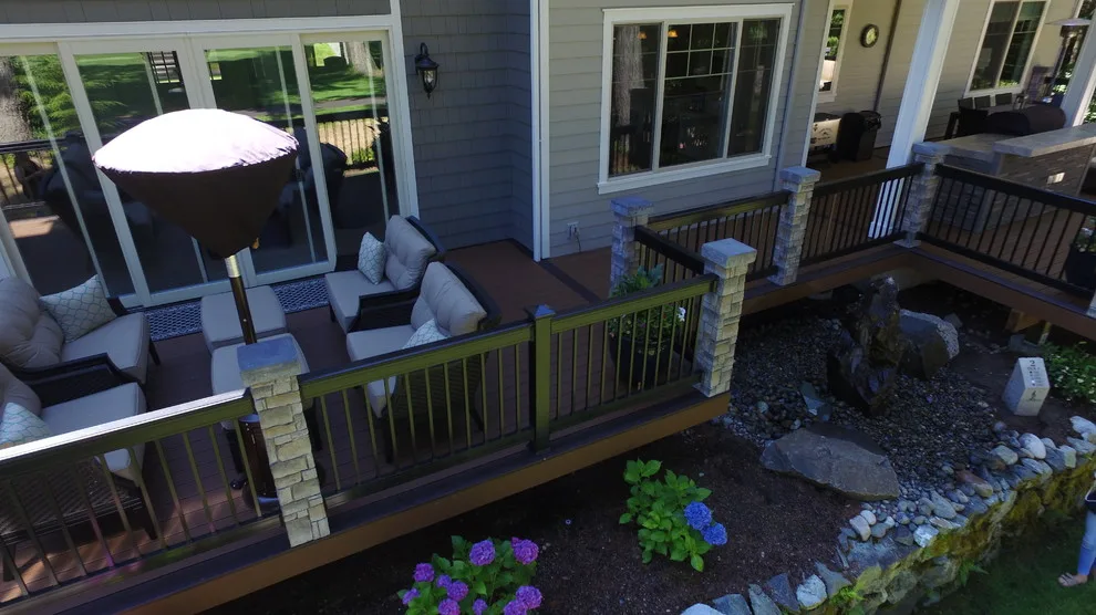 Gig Harbor Trex Decking with Deckorators Railing by Northwest Decks - Photo 5