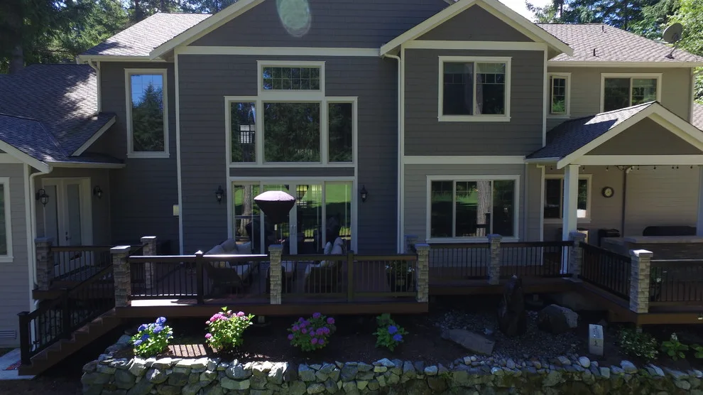 Gig Harbor Trex Decking with Deckorators Railing by Northwest Decks - Photo 3