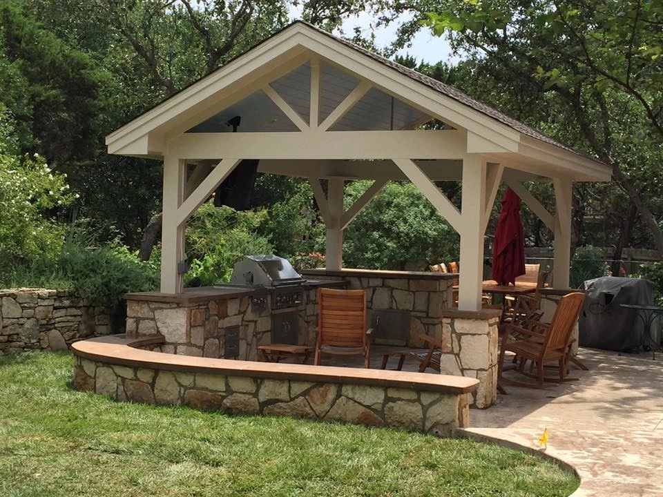 Covered Outdoor Kitchen & Dining Area by Sierra Outdoor Living, L.L.C. - Photo 4