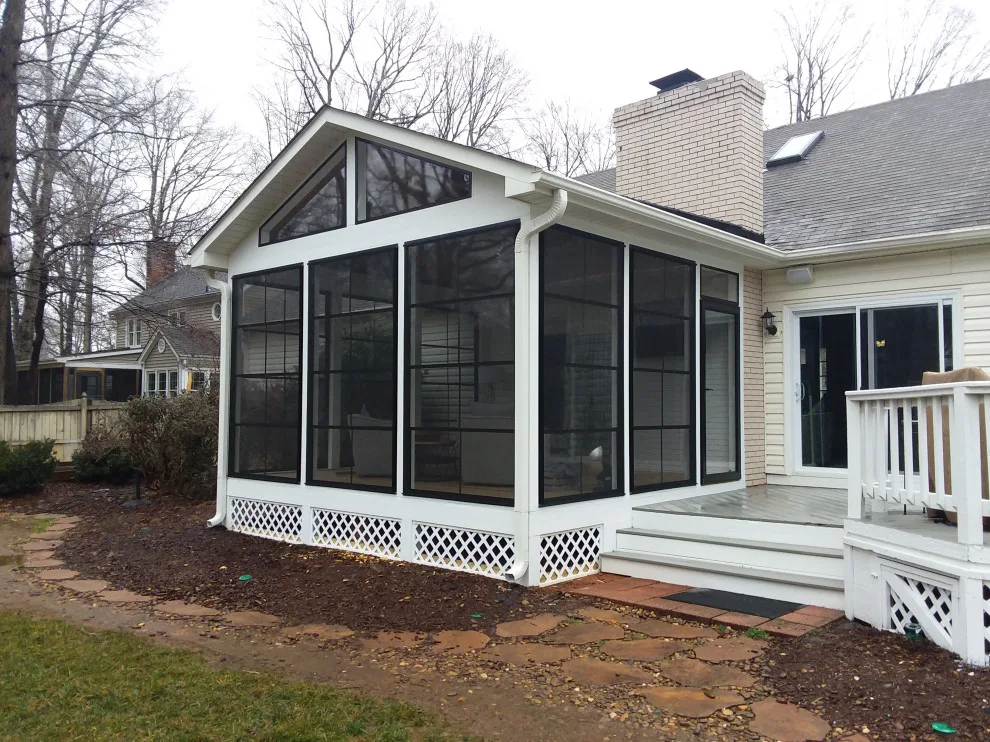 Greensboro NC Screened Porch with Window Conversion by Archadeck Piedmont Triad - Photo 3