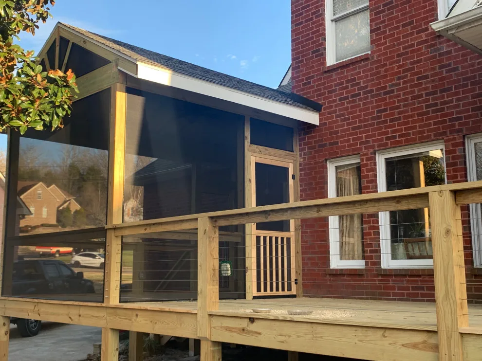 Partially Enclosed, Screened Patio by Epoch Construction LLC - Photo 15