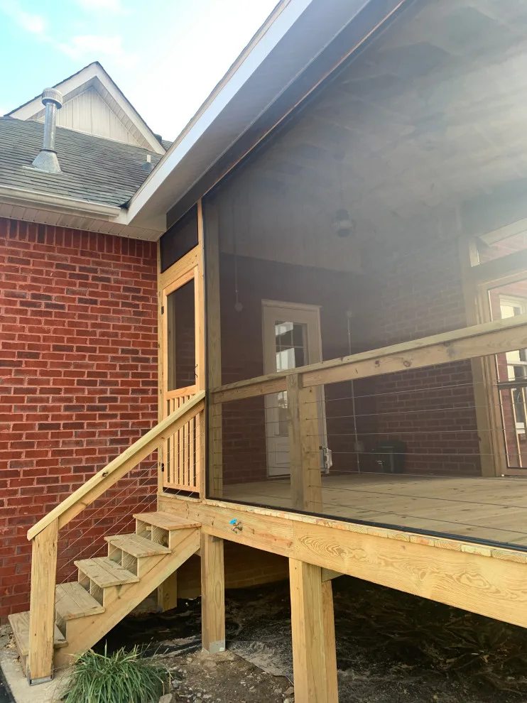 Partially Enclosed, Screened Patio by Epoch Construction LLC - Photo 21