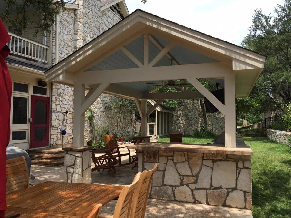 Covered Outdoor Kitchen & Dining Area by Sierra Outdoor Living, L.L.C. - Photo 2