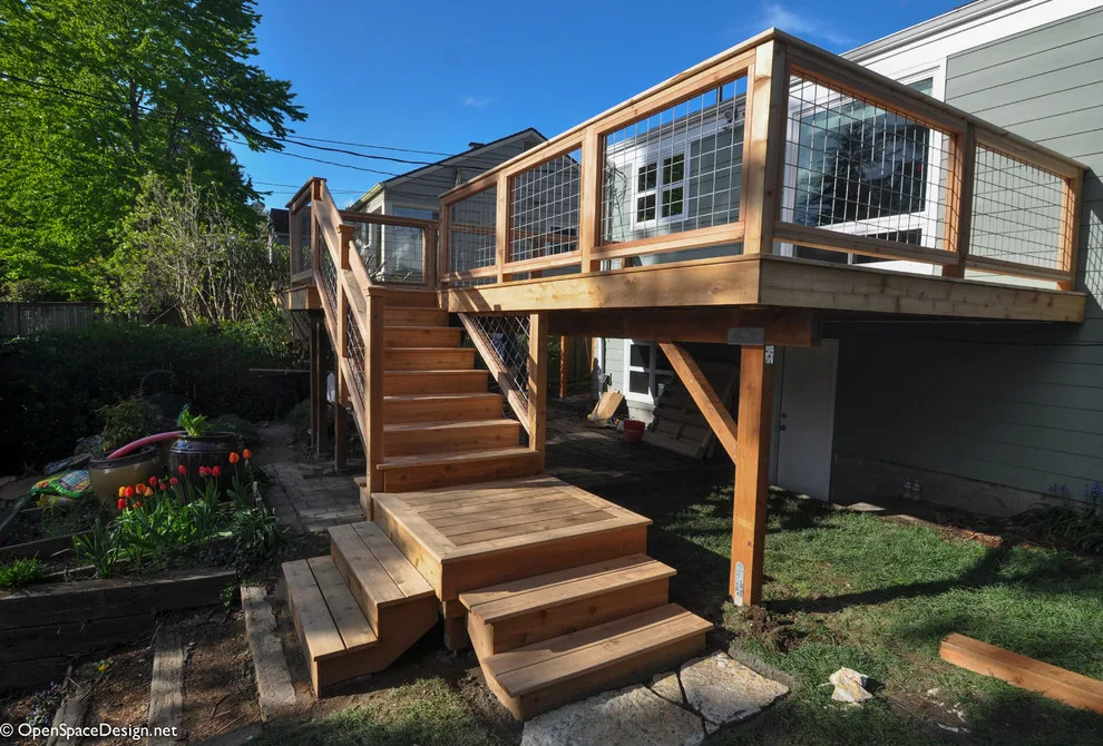 Hog Wire Railing Initiatives by Open Space Design Decks - Photo 3