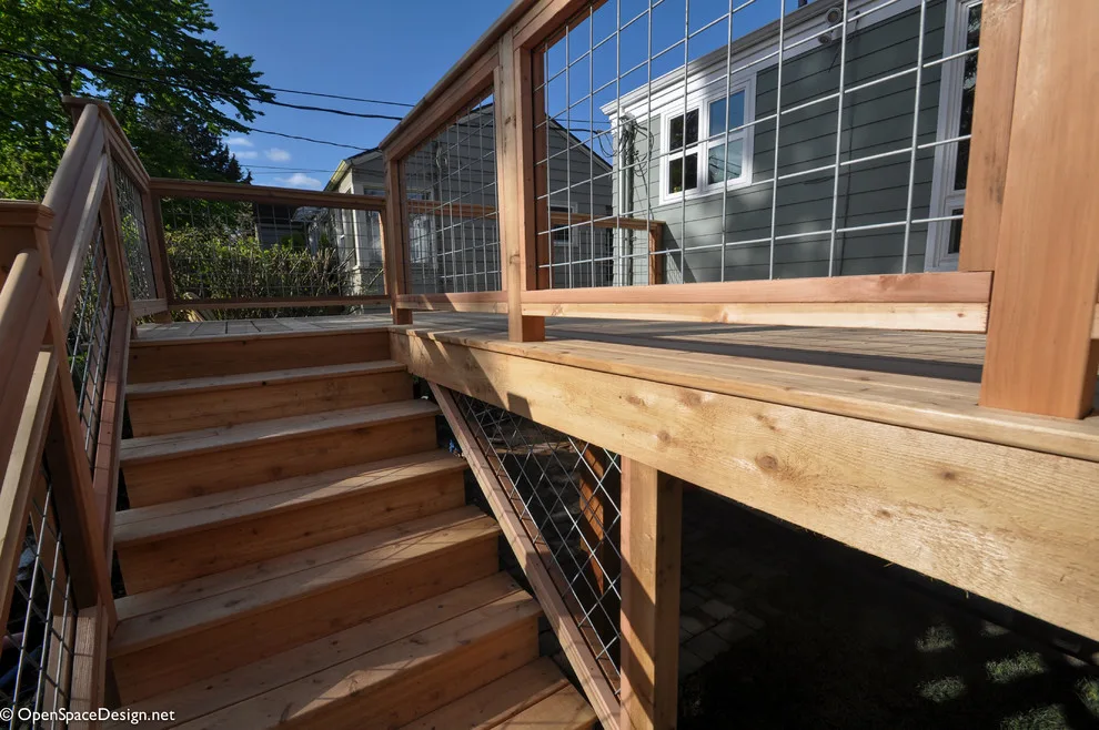 Hog Wire Railing Initiatives by Open Space Design Decks - Photo 4