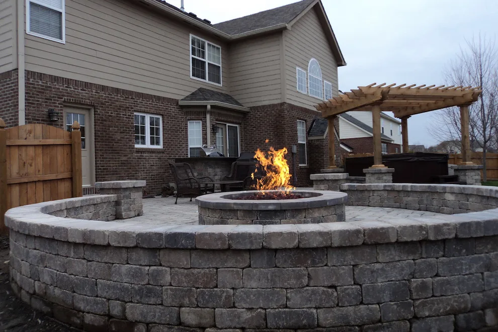 Dutch Personalized Fire Pit and Deck by Lunar Decks - Photo 3