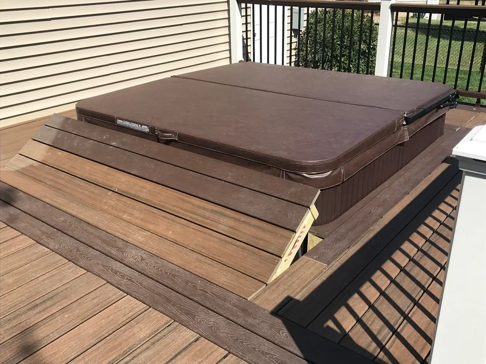Johnston, IA Hot Tub Deck by Central Iowa Solutions, LLC West Des Moines, IA - Photo 3