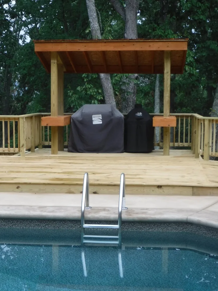 In-Ground Swimming Pool Deck by Decks On A Budget - Photo 2