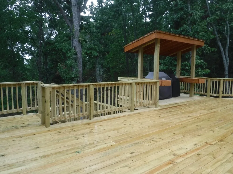 In-Ground Swimming Pool Deck by Decks On A Budget - Photo 7