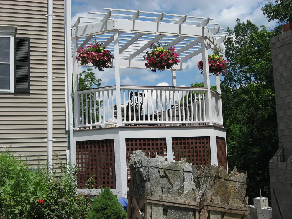 Maintenance-free deck with swim spa by American Deck Company - Photo 4