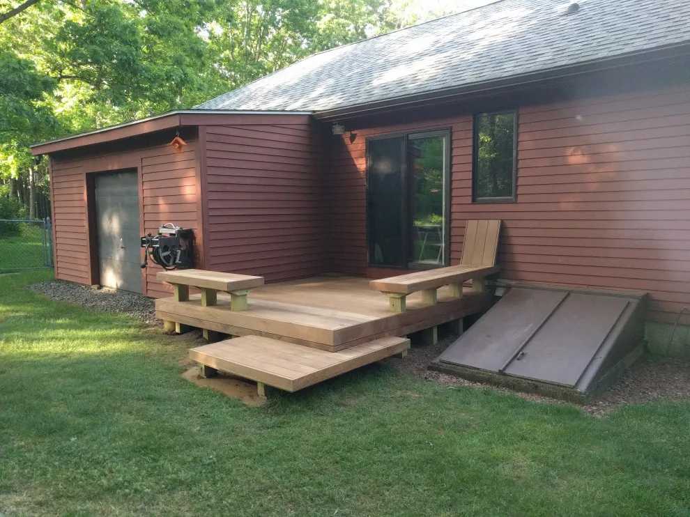 Curved Bench with Ipe Deck by Tight Knot Design Build LLC - Photo 5