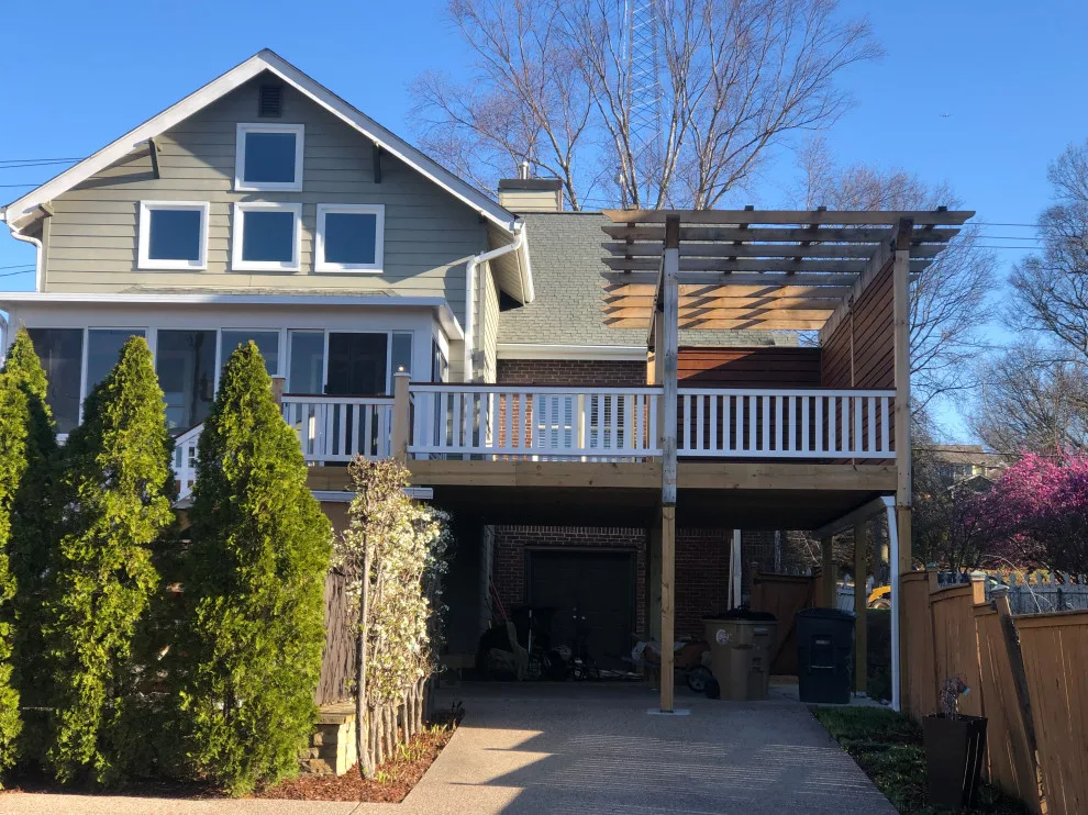 Ipe deck featuring a pergola by Epoch Construction LLC - Photo 8