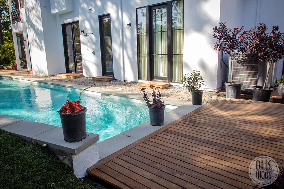 IPE Decking Featuring Integrated Steps by Olis Wood Inc. - Photo 49