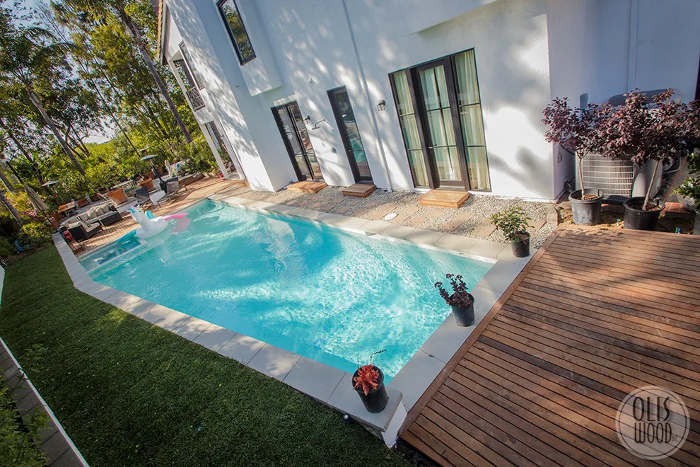 IPE Decking Featuring Integrated Steps by Olis Wood Inc. - Photo 89