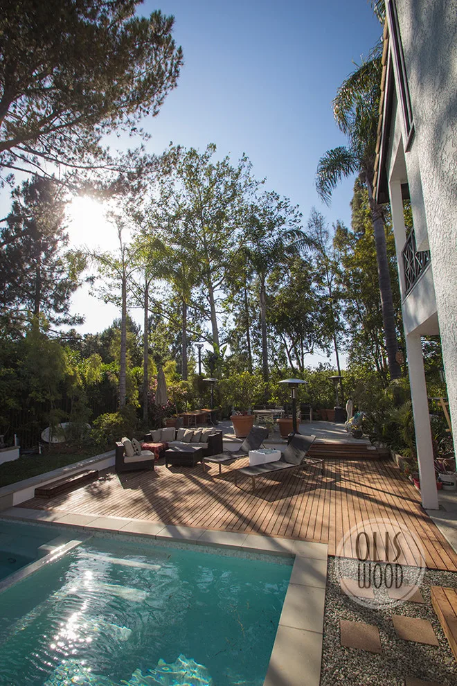 IPE Decking Featuring Integrated Steps by Olis Wood Inc. - Photo 41