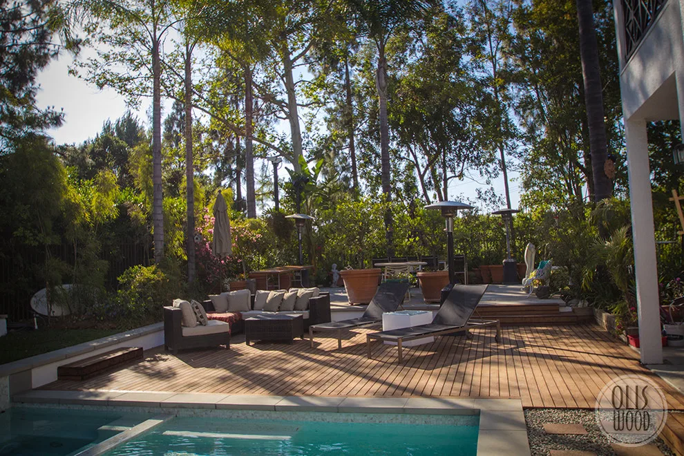 IPE Decking Featuring Integrated Steps by Olis Wood Inc. - Photo 15