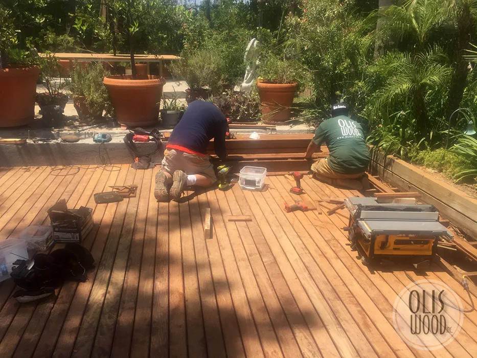 IPE Decking Featuring Integrated Steps by Olis Wood Inc. - Photo 67