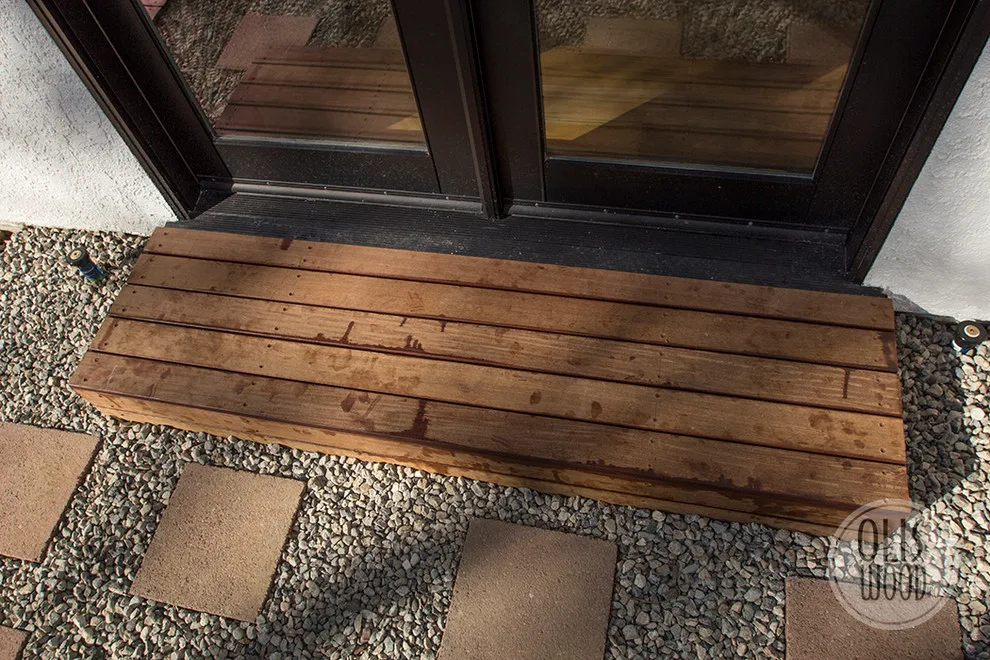 IPE Decking Featuring Integrated Steps by Olis Wood Inc. - Photo 23