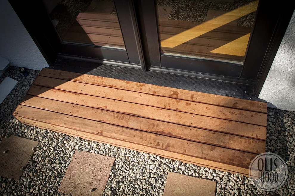 IPE Decking Featuring Integrated Steps by Olis Wood Inc. - Photo 47