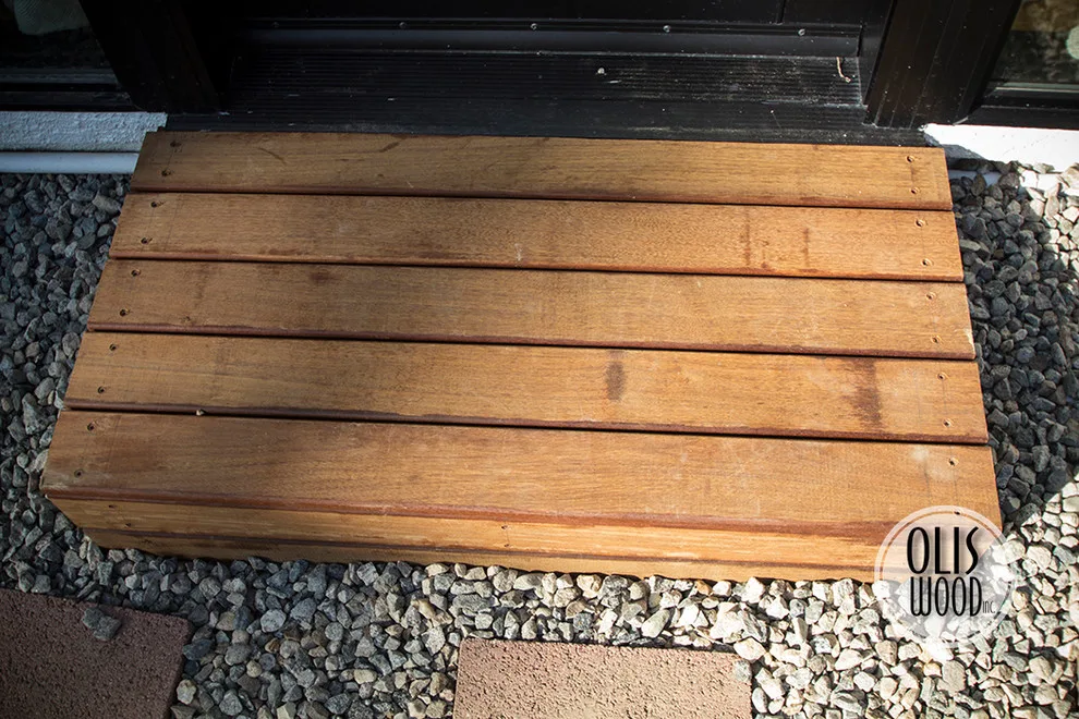 IPE Decking Featuring Integrated Steps by Olis Wood Inc. - Photo 18