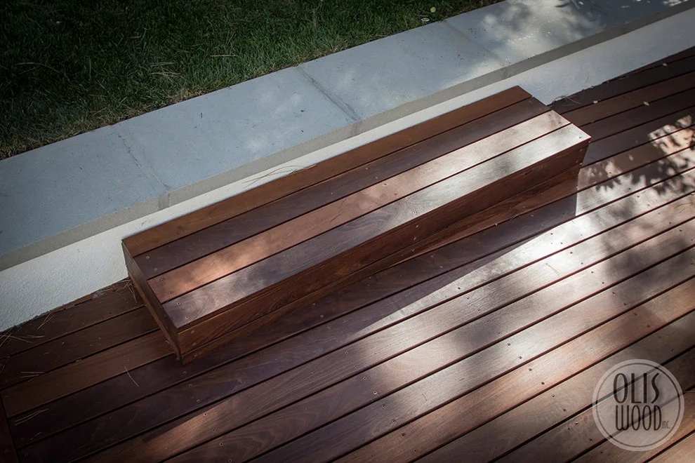 IPE Decking Featuring Integrated Steps by Olis Wood Inc. - Photo 85