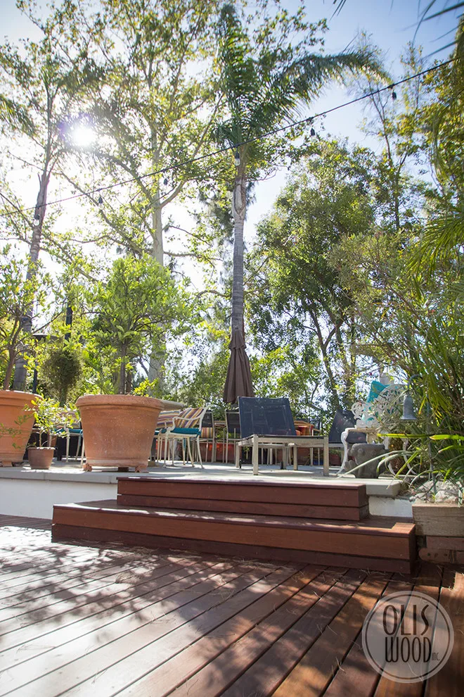 IPE Decking Featuring Integrated Steps by Olis Wood Inc. - Photo 52