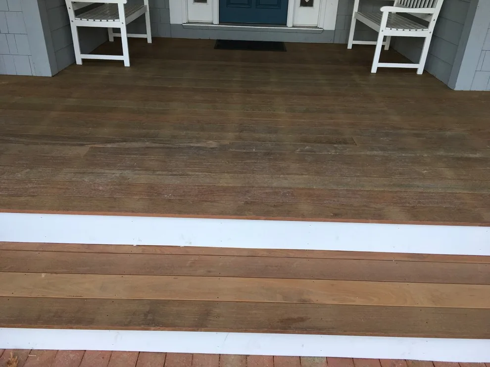 Ipe Entrance Deck by Unique Deck Builders - Photo 2