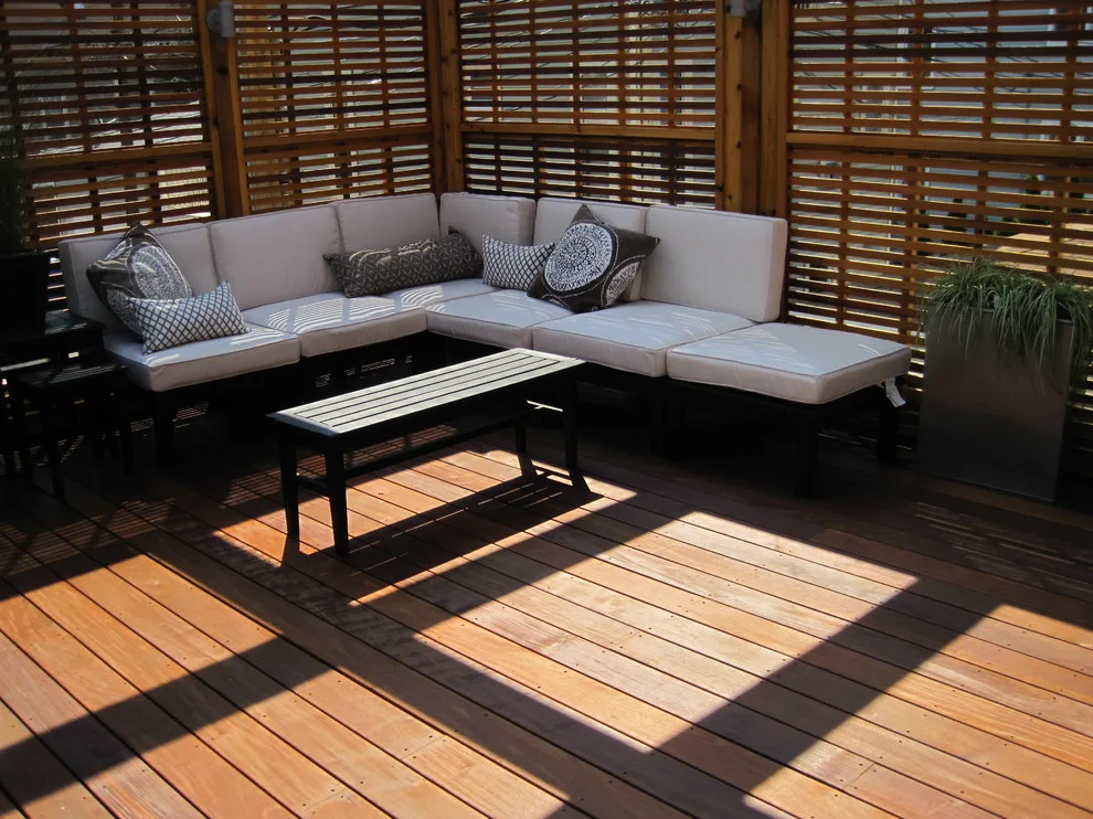Chicago Rooftop Ipe Hardwood Deck by Unique Deck Builders - Photo 4