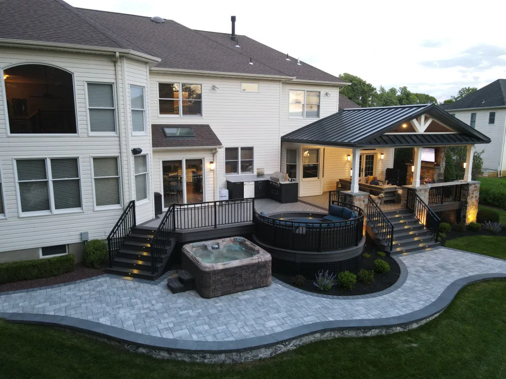 Backyard Remodel Focused on Details, Redbank, NJ by Deck Remodelers.com - Photo 5