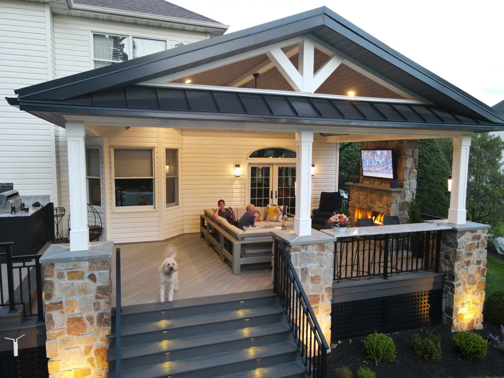 Backyard Remodel Focused on Details, Redbank, NJ by Deck Remodelers.com - Photo 3