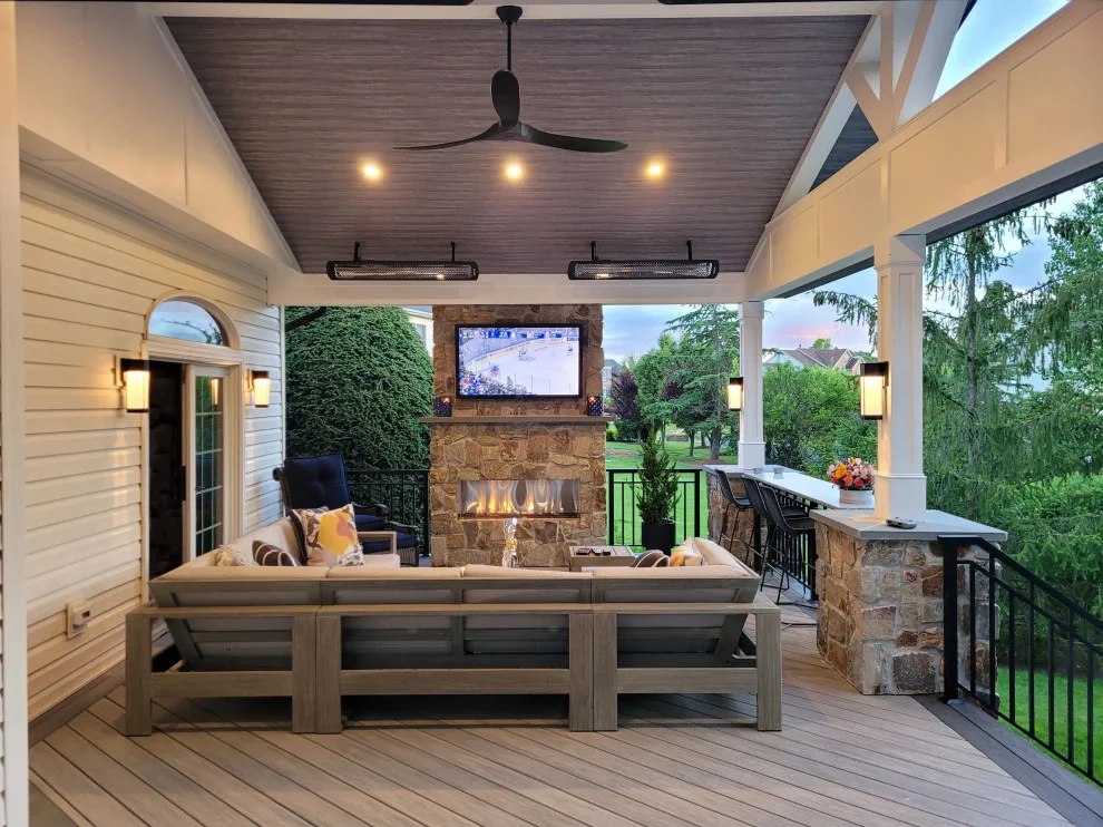 Backyard Remodel Focused on Details, Redbank, NJ by Deck Remodelers.com - Photo 2