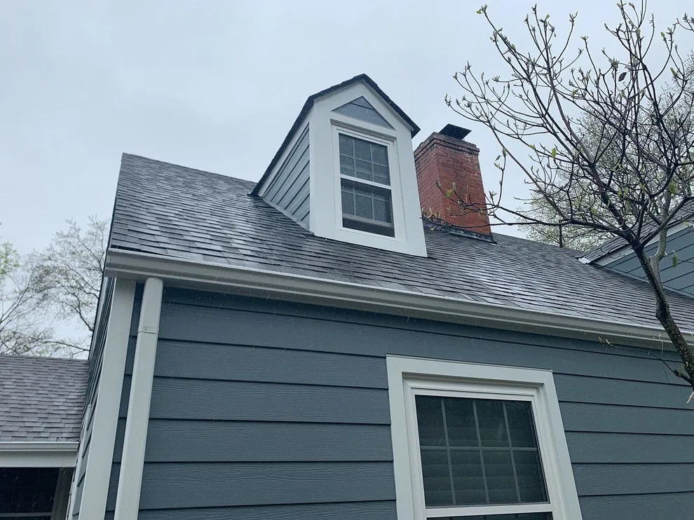 James Hardie Cedarmill Lap Siding with White Trim by Ohio Exteriors - Photo 6