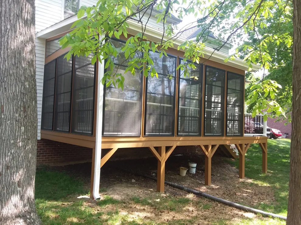Jamestown NC Three-Season Room with Deck Attachment by Archadeck Piedmont Triad - Photo 4