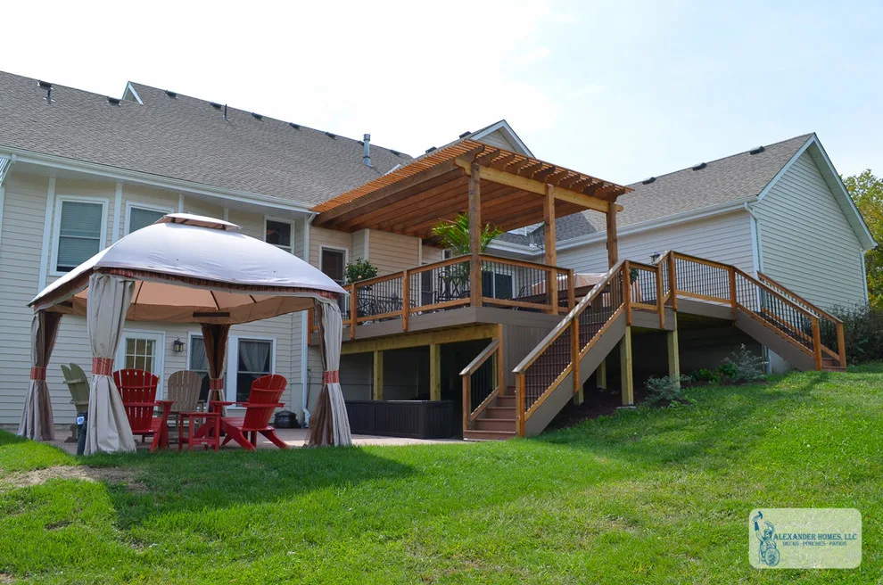 Kansas City Multi-Story Deck Renovation by Alexander Decks - Photo 2